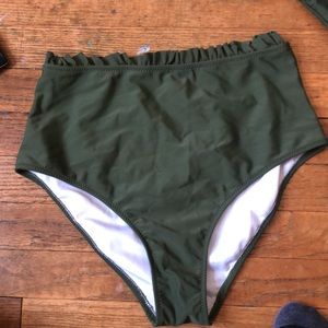 High Waisted Bikini Bottoms NWOT